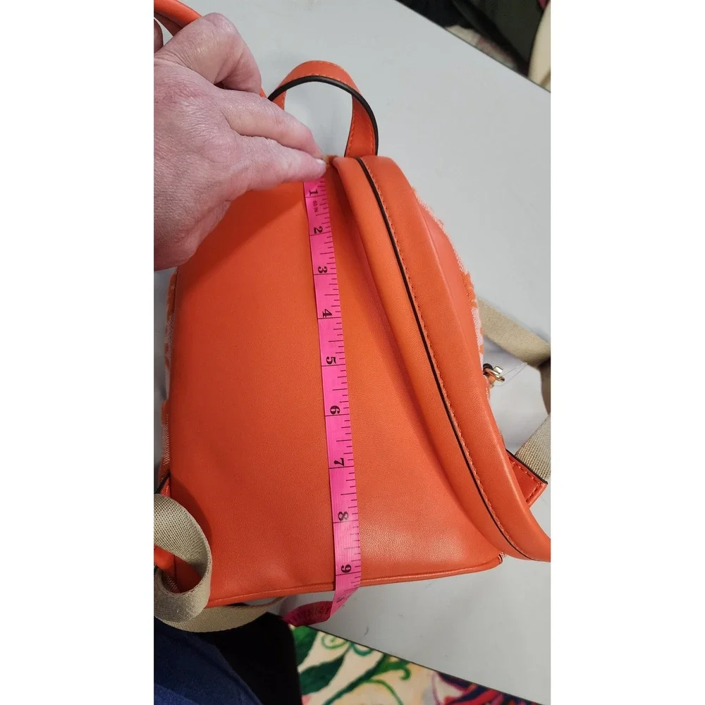 Michael Kors Mini Backpack Women NS Orange New With Tags